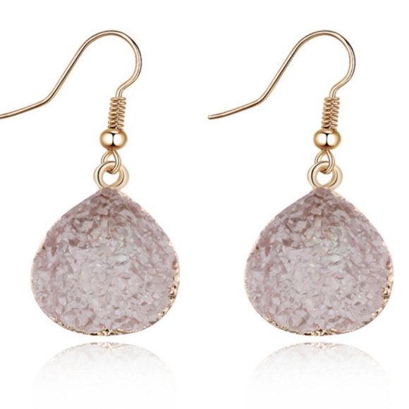 Faux Druzy Earrings - Picture 1 of 5